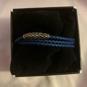 David Yurman Chevron Triple Wrap Bracelet